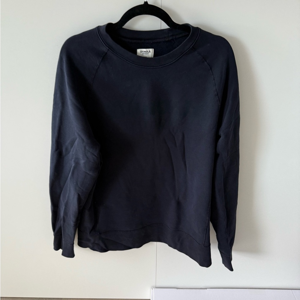 Shinola Navy Sweatshirt